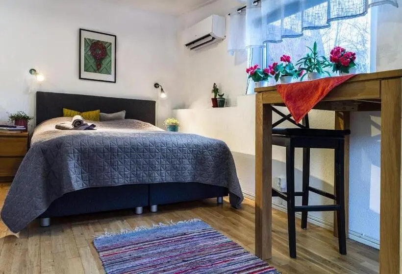 デラックスの4人部屋, Innergårdens Bed And Breakfast