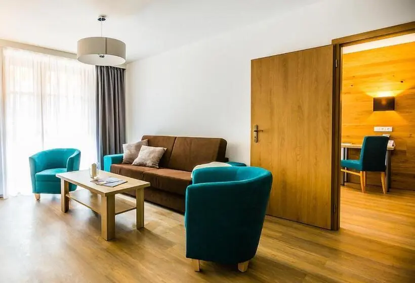 Huoneisto 1 Makuuhuone Terassi, Amenity Hotel & Resort špindlerův Mlýn