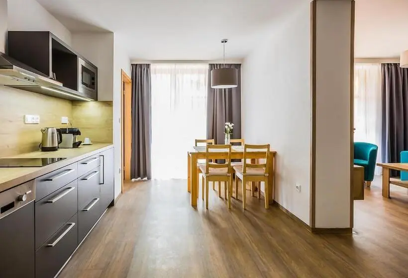 Huoneisto 1 Makuuhuone Terassi, Amenity Hotel & Resort špindlerův Mlýn