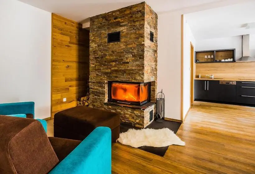 Huoneisto 1 Makuuhuone Terassi, Amenity Hotel & Resort špindlerův Mlýn