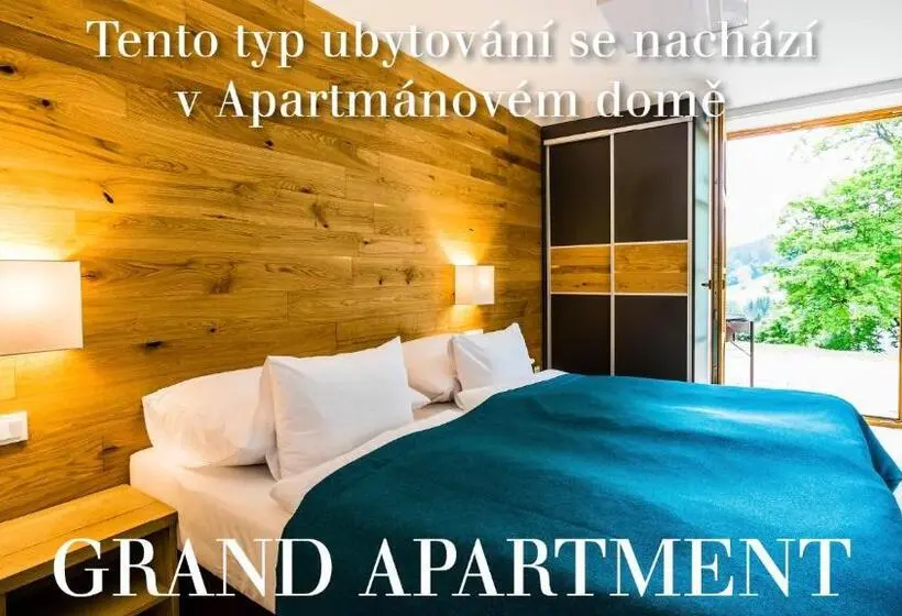 Huoneisto 1 Makuuhuone Terassi, Amenity Hotel & Resort špindlerův Mlýn