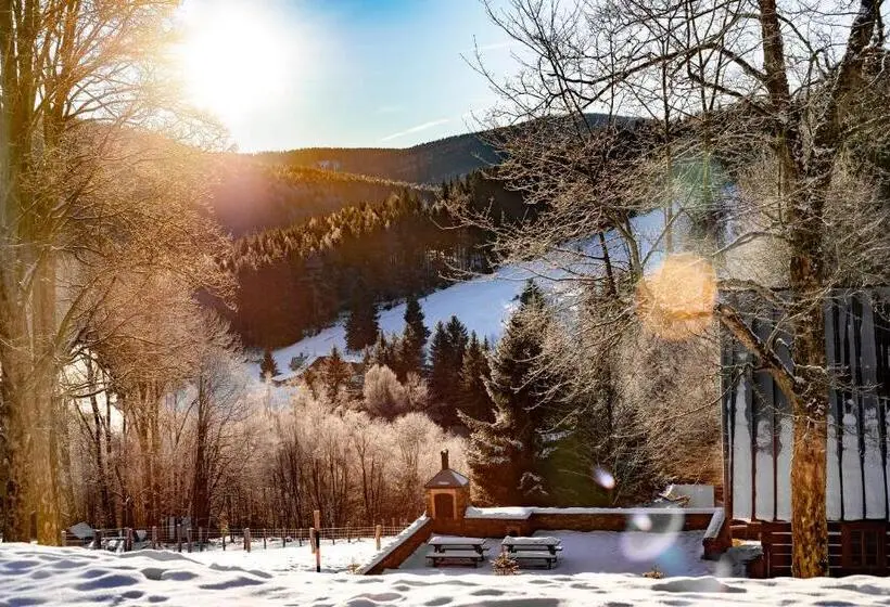 Huoneisto 1 Makuuhuone Terassi, Amenity Hotel & Resort špindlerův Mlýn