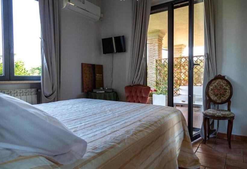اتاق استاندارد با تخت بزرگ, B&b Ellera Viterbo