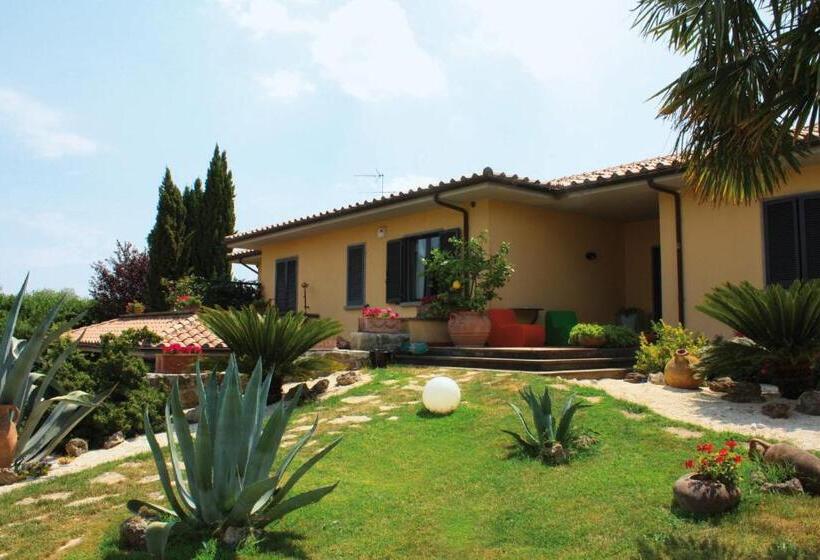 اتاق استاندارد با چشم‌انداز باغ, B&b Ellera Viterbo