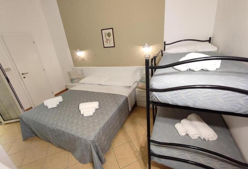 4 Bett Standardzimmer, Athena B&b