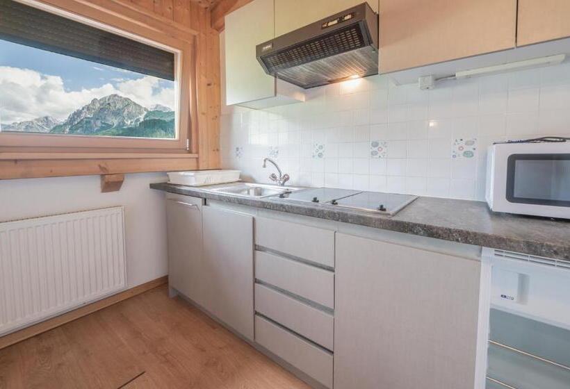 景色の見える一ベッドルームアパートメント, Residence Garni Stella