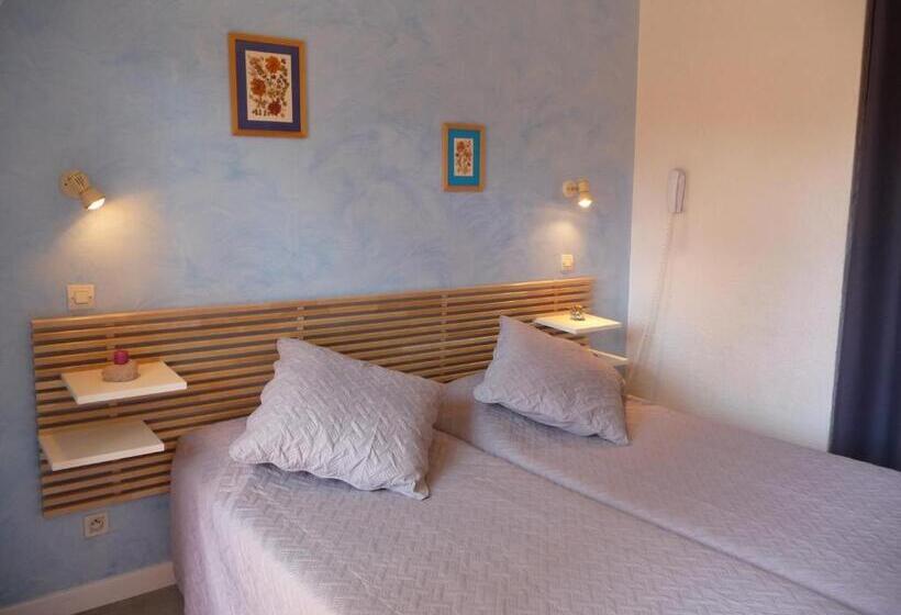 バルコニー付きスタンダードルーム, Hôtel Les Eucalyptus