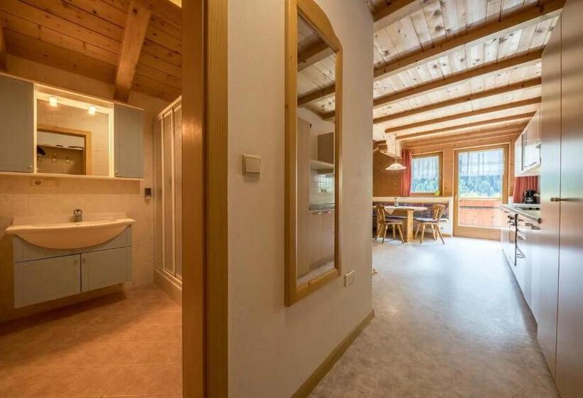 バルコニー付き１ベッドルームアパートメント, Gasthof Innerwalten