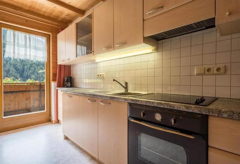 バルコニー付き１ベッドルームアパートメント, Gasthof Innerwalten