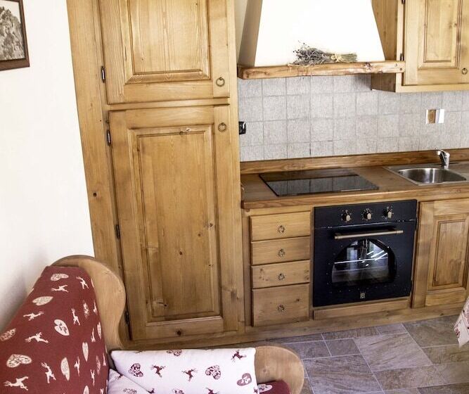 דירת דופלקס בת חדר שינה 1, Le Petit Fenestrelle