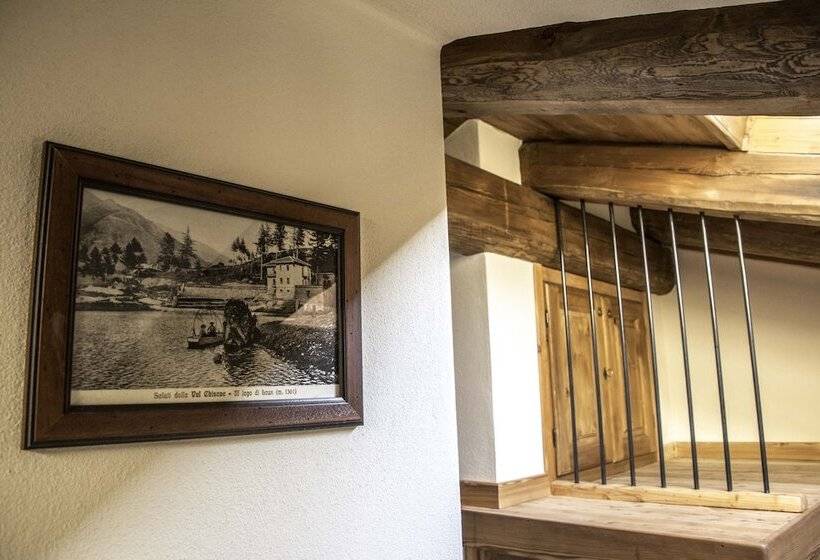 דירת דופלקס בת חדר שינה 1, Le Petit Fenestrelle