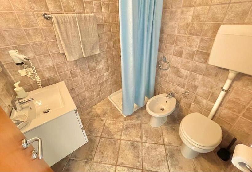 غرفة قياسية مطلّة علي البحيرة, Albergo Vittoria