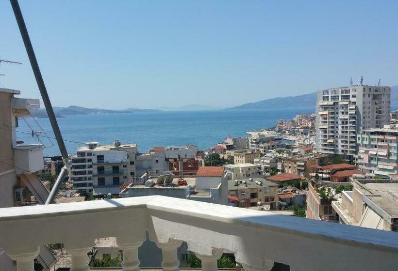 اتاق استاندارد با چشم‌انداز دریا, Ideal Aparthotel Saranda