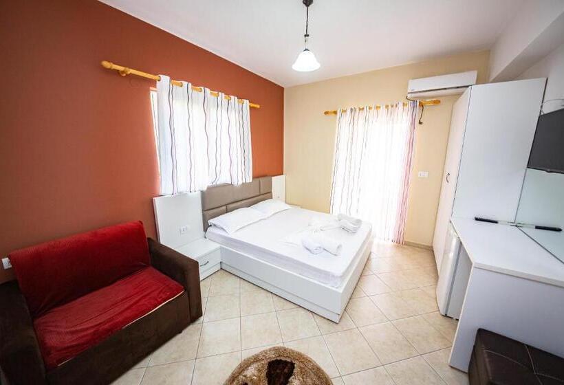 带海景的标准房, Ideal Aparthotel Saranda