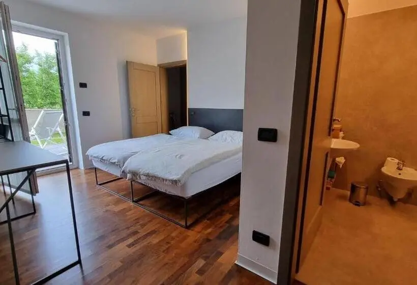 １ベッドルームのデラックスアパートメント, Agritur Deromedi