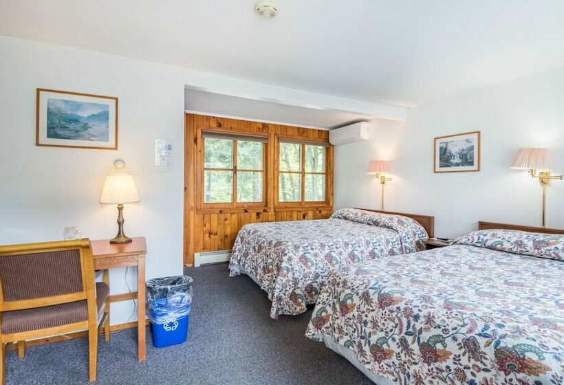 스탠다드 룸 더블 침대 2개, Mt Liberty Cabins And Motel