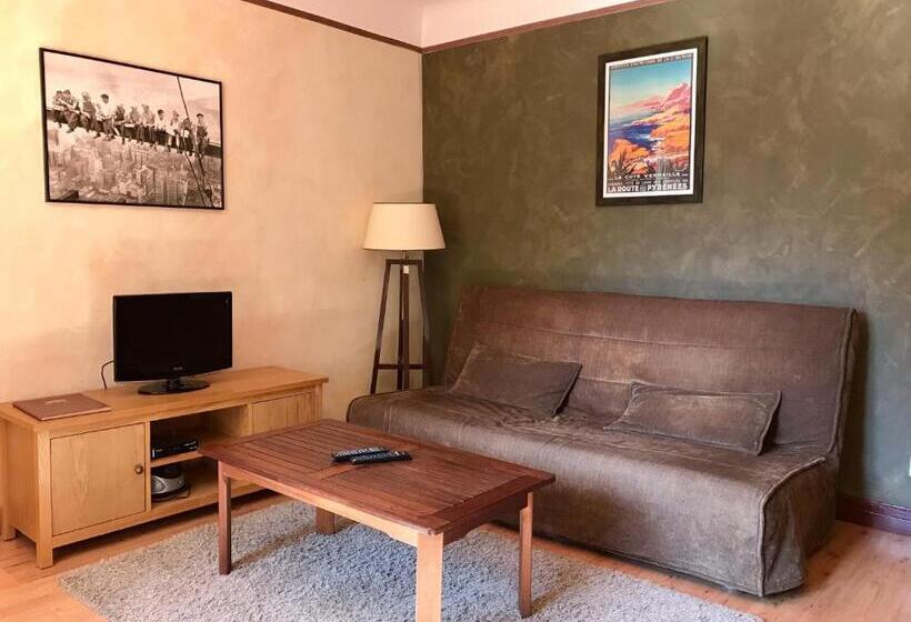 침실 1개 가든 전망 아파트, La Villa Du Parc