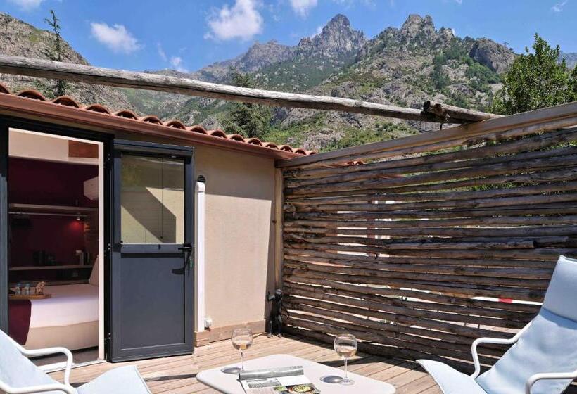 标准间带山景, Hôtel Domaine A Flatta