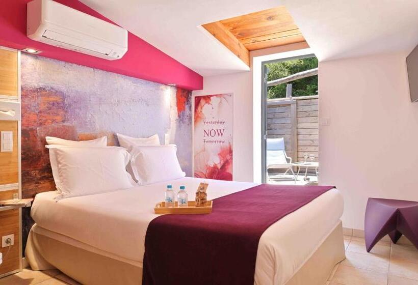 标准间带山景, Hôtel Domaine A Flatta