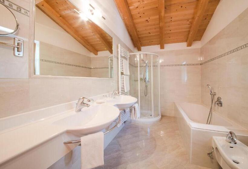 غرفة قياسية مزوَّدة بشُرفة, Naturhotel Gruberhof