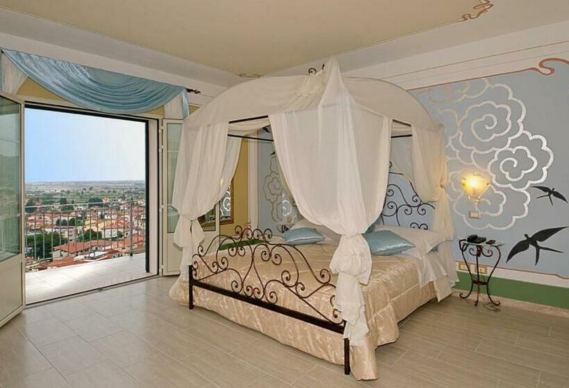 חדר סטנדרט עם מרפסת, La Chandelle