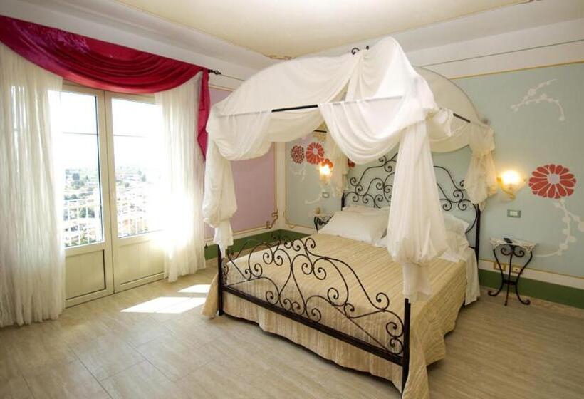 חדר סטנדרט עם מרפסת, La Chandelle