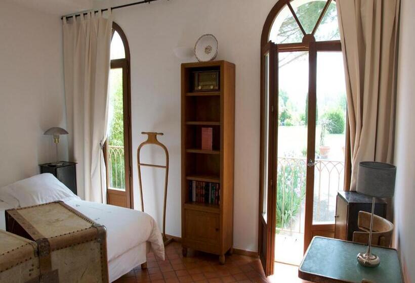 テラス付きデラックスルーム, La Ferme Rose Hôtel De Charme