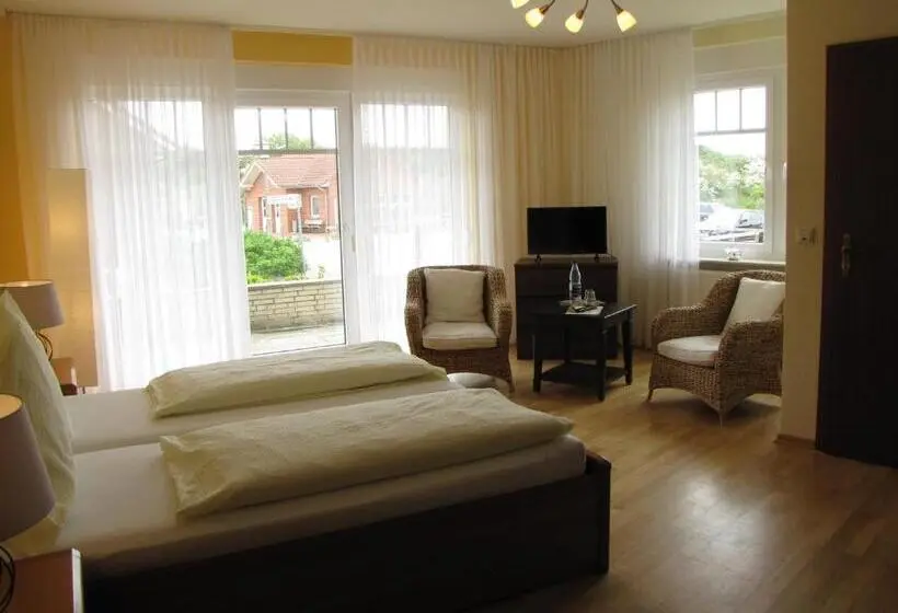 اتاق استاندارد با تراس, Strandhotel Najade
