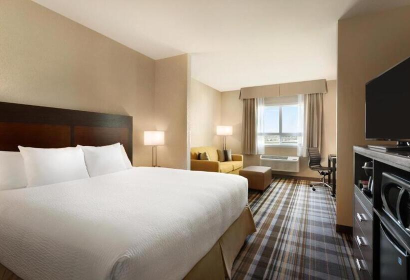 חדר דחוקס עם מיטת קינג, Fairfield Inn & Suites By Marriott Airdrie