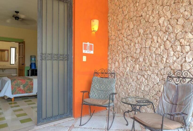 غرفة قياسية مطلّة علي حمام السباحة, Luz En Yucatan