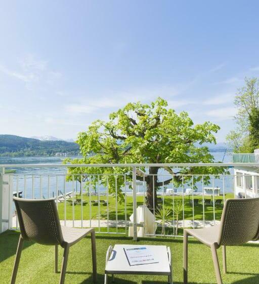 标准间带湖景, Strandhotel Kärntnerhof