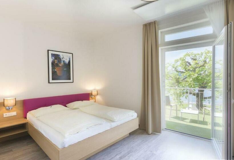 标准间带湖景, Strandhotel Kärntnerhof