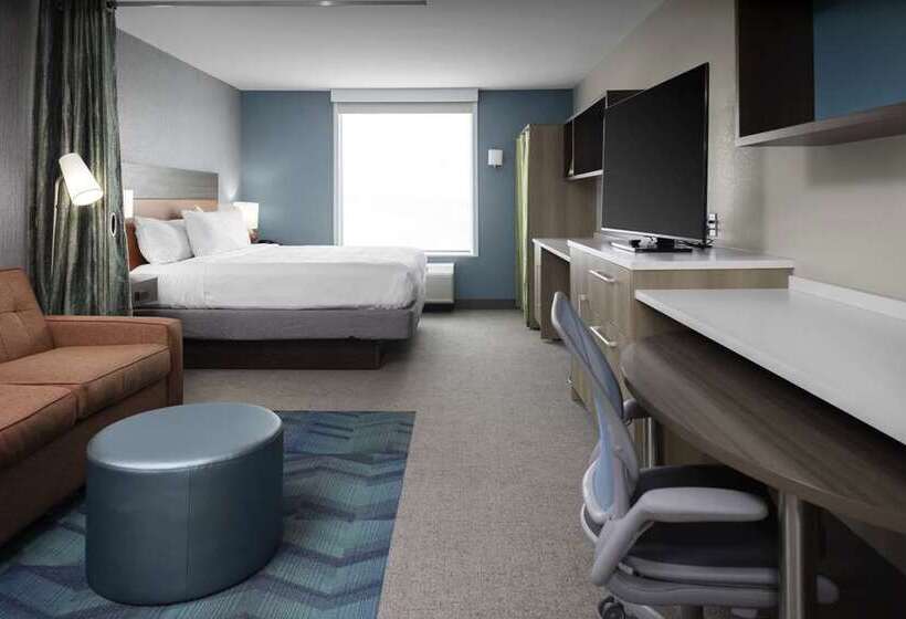 带大床的标准工作室, Home2 Suites By Hilton Okc Midwest City Tinker Afb