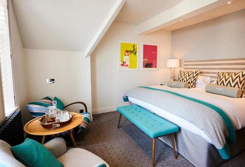 Номер Стандарт Боковой Вид на Море, Harbour Hotel & Spa Brighton