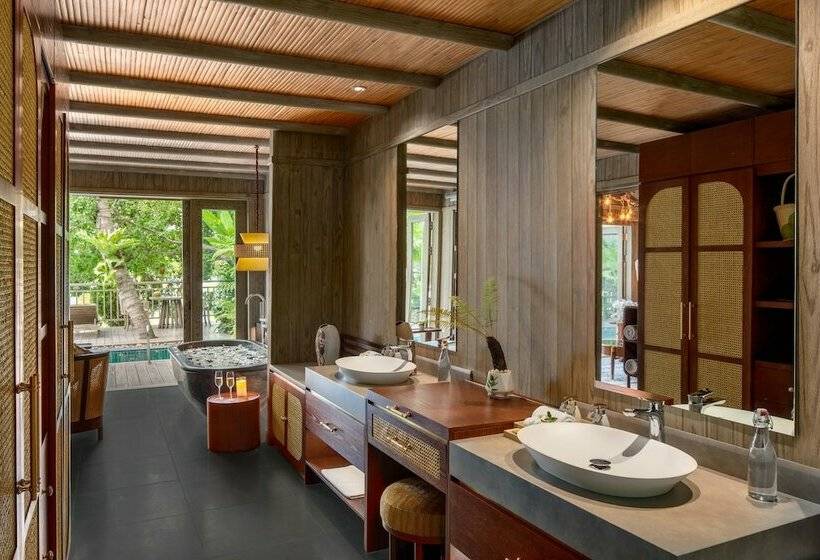 ویلای یک اتاق خوابه با استخر شنا, An Lam Retreats Saigon River