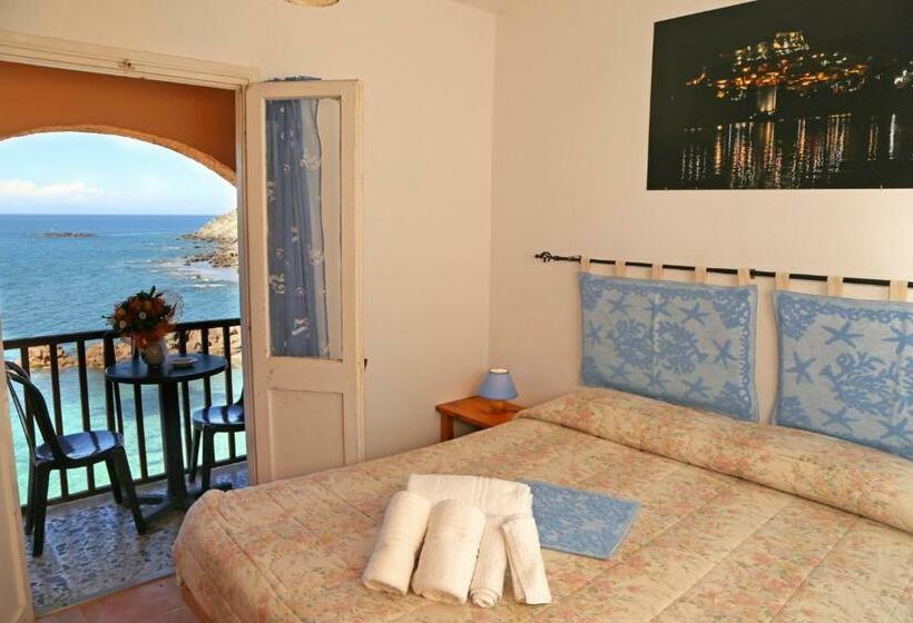 海景标准间带阳台, Antica Pensione Pinna