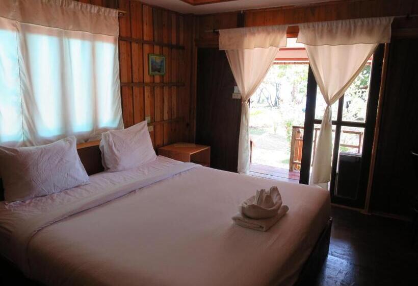 바다 전망 스탠다드 방갈로, Bangbaobeach Resort