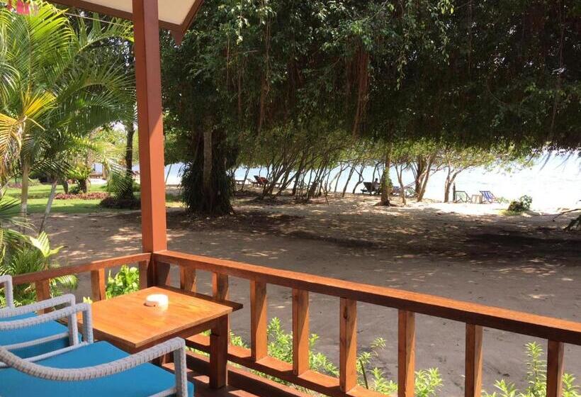 바다 전망 스탠다드 방갈로, Bangbaobeach Resort