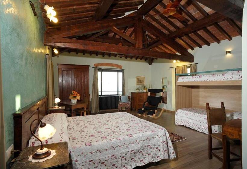 デラックスの４人部屋, La Pietra Piana Casa Vacanze