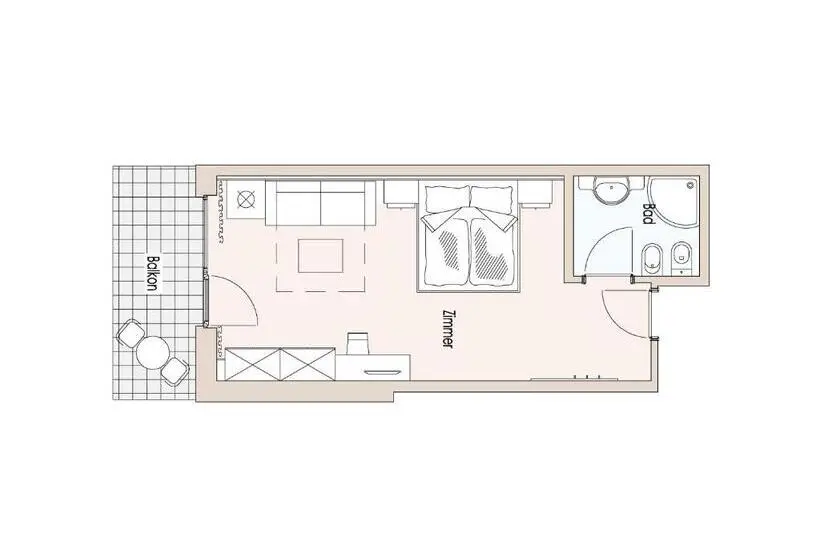 Deluxe-huone Parveke, Amelia Rooms