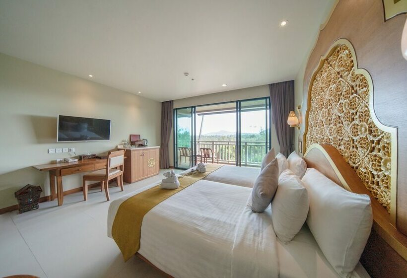 디럭스 룸, Maikhao Palm Beach Resort Sha Plus