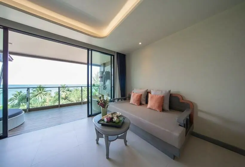اتاق لوکس با چشمانداز دریا, Maikhao Palm Beach Resort Sha Plus