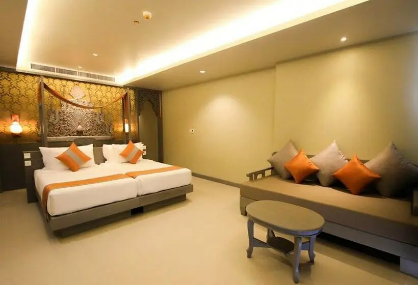 اتاق لوکس با چشمانداز دریا, Maikhao Palm Beach Resort Sha Plus