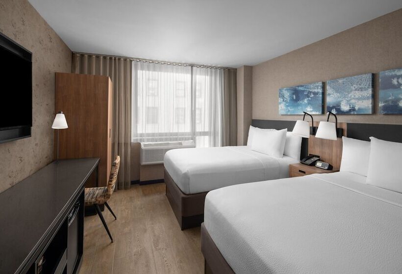Quarto Estandar 2 Camas Casal, Courtyard By Marriott New York World Trade Center Area