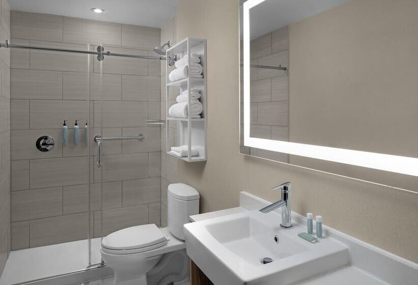 标准间带双人床, Courtyard By Marriott New York World Trade Center Area