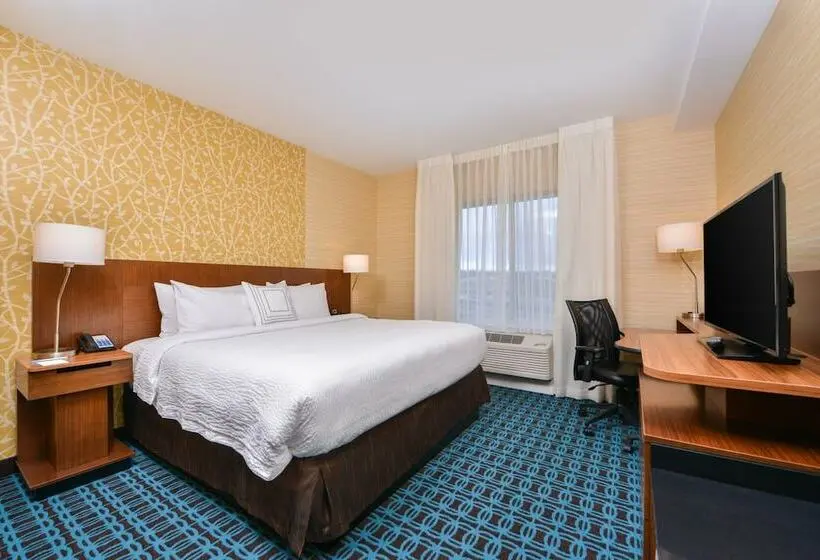 ダブルベッドスタンダードルーム, Fairfield Inn & Suites By Marriott Eugene East/springfield