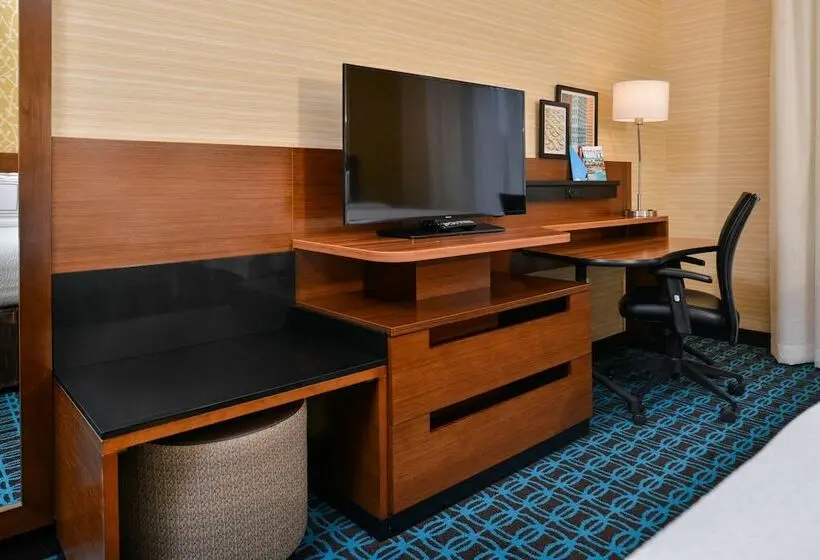 ２ダブルベッドのスタンダードルーム, Fairfield Inn & Suites By Marriott Eugene East/springfield