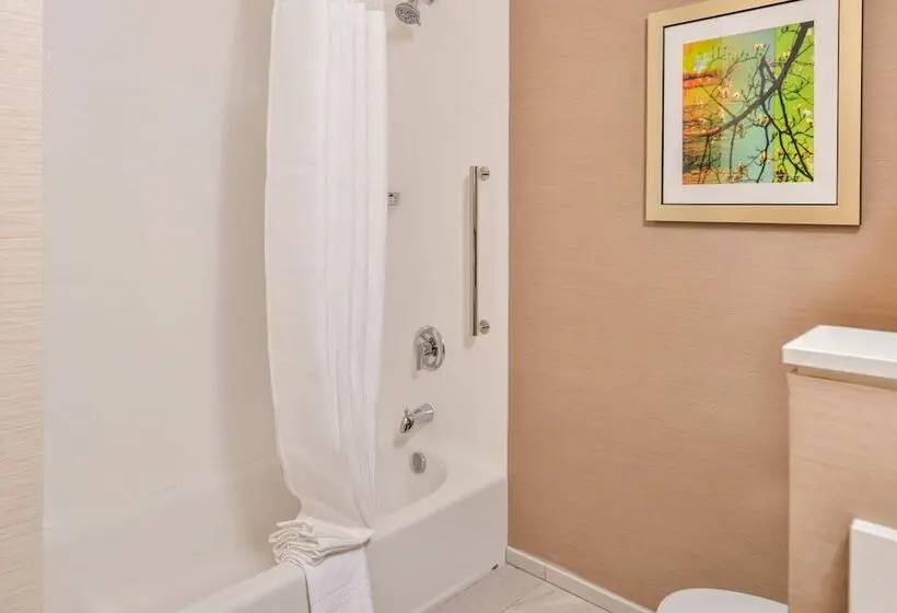 ２ダブルベッドのスタンダードルーム, Fairfield Inn & Suites By Marriott Eugene East/springfield