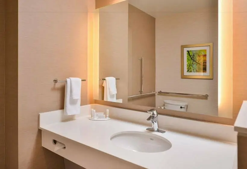 ダブルベッドスタンダードルーム, Fairfield Inn & Suites By Marriott Eugene East/springfield