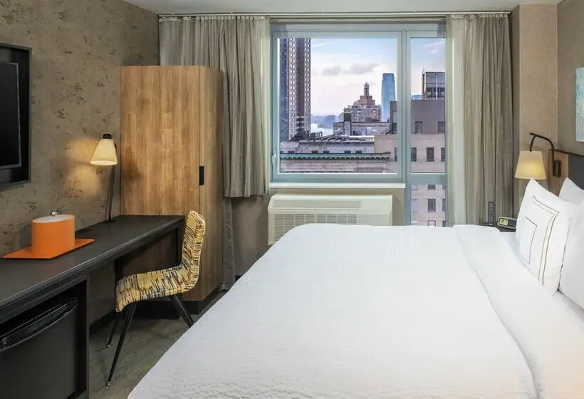 اتاق استاندارد با تخت دوبل, Courtyard By Marriott New York World Trade Center Area